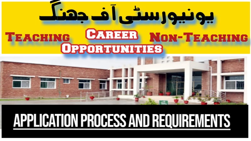 Latest Jhang University Jobs 2023: Application Process and Requirements