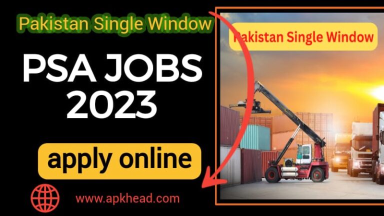 Latest Pakistan Single Window Jobs 2023