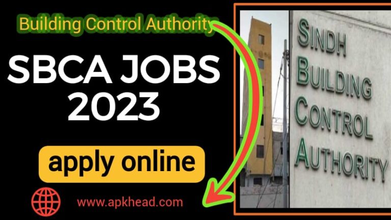 SBCA Jobs 2023: Opportunities in Sindh Building Control Authority