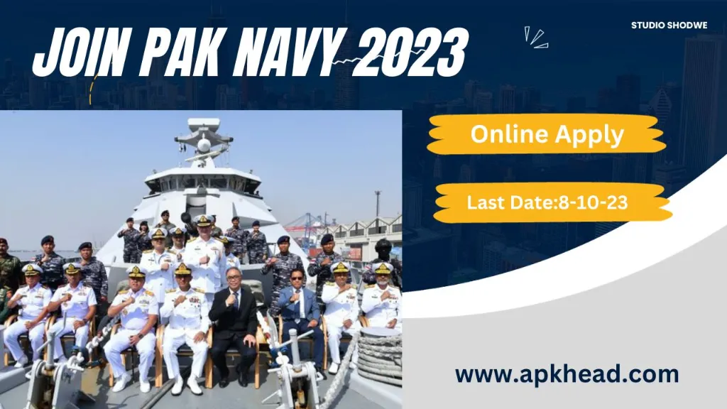 Join Pak Navy 2023