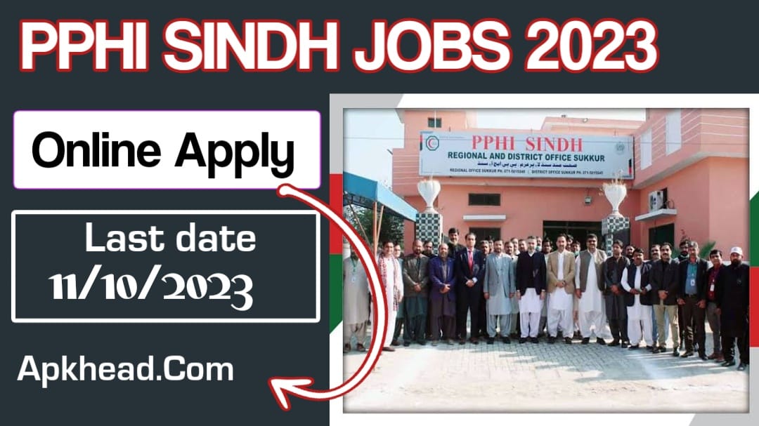 PPHI Sindh jobs 2023: Online Apply Advertisement Latest